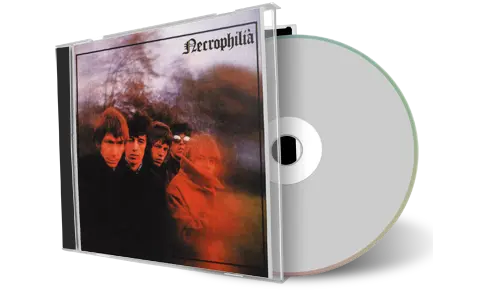Front cover artwork of Rolling Stones Compilation CD Necrophilia Soundboard
