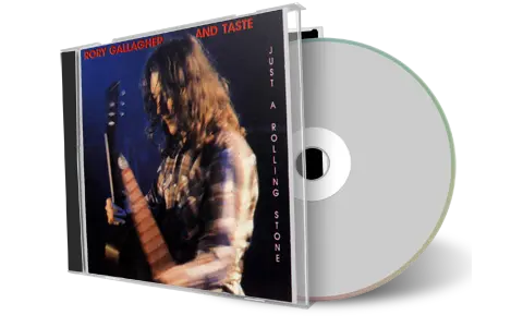 Front cover artwork of Rory Gallagher And Taste Compilation CD Just A Rolling Stone Soundboard
