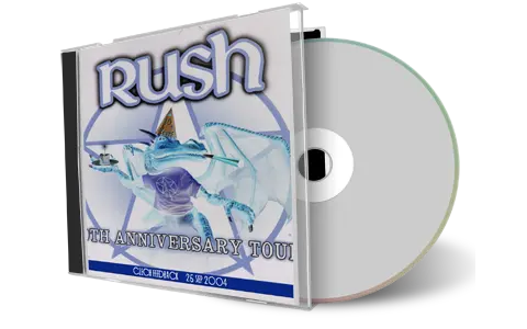 Front cover artwork of Rush 2004-09-25 CD Prague Audience