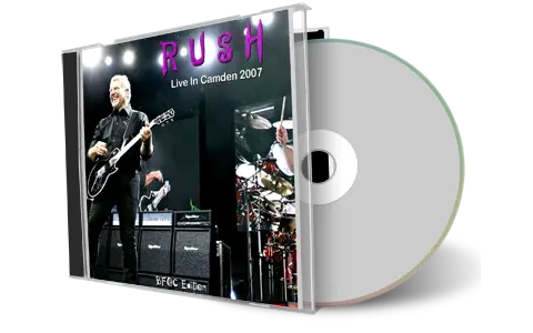 Front cover artwork of Rush 2007-07-06 CD Camden Audience