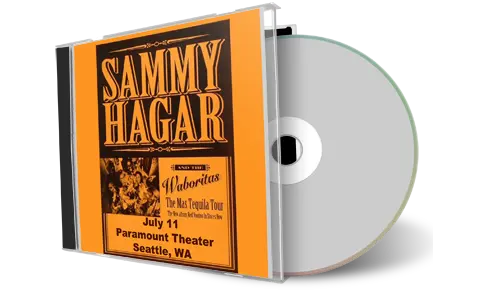 Front cover artwork of Sammy Hagar 1999-07-11 CD Seattle Audience