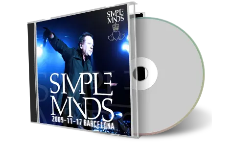Front cover artwork of Simple Minds 2009-11-17 CD Barcelona Audience
