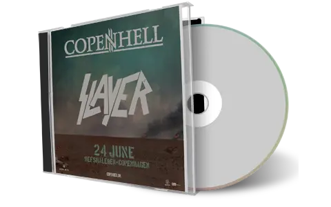 Front cover artwork of Slayer 2017-06-24 CD Copenhagen Audience