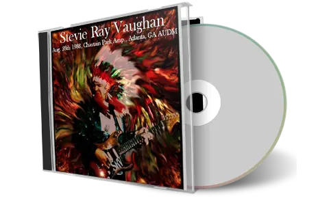 Front cover artwork of Stevie Ray Vaughan 1988-08-28 CD Atlanta Audience