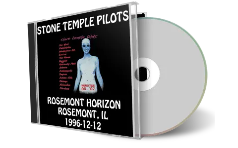 Front cover artwork of Stone Temple Pilots 1996-12-12 CD Rosemont Audience