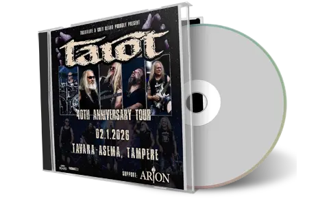 Front cover artwork of Tarot 2026-01-02 CD Tampere Audience