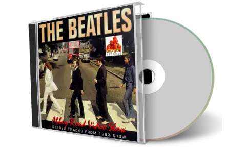 Front cover artwork of The Beatles Compilation CD Abbey Road Video Show Soundboard