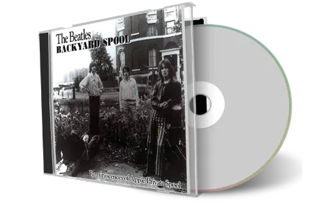 Front cover artwork of The Beatles Compilation CD Backyard Spool Soundboard