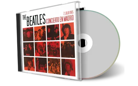 Front cover artwork of The Beatles Compilation CD Concierto En Madrid Soundboard