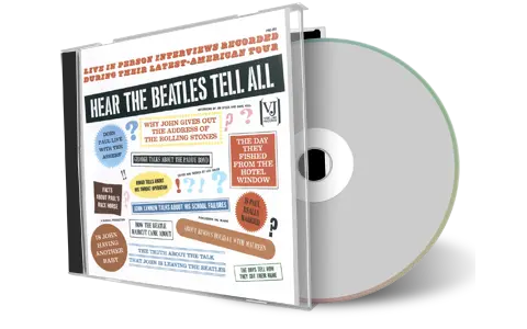 Front cover artwork of The Beatles Compilation CD Hear The Beatles Tell All Soundboard
