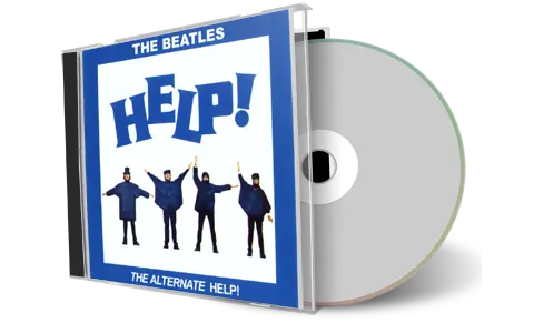 Front cover artwork of The Beatles Compilation CD The Alternate Help Soundboard