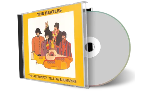Front cover artwork of The Beatles Compilation CD The Alternate Yellow Submarine Soundboard