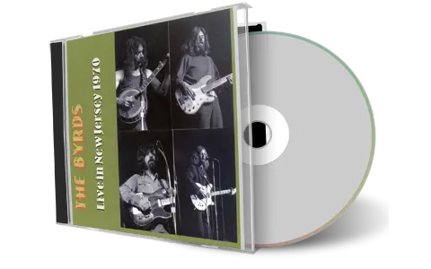 Front cover artwork of The Byrds Compilation CD Live In New Jersey 1970 Soundboard