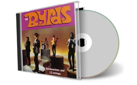 Front cover artwork of The Byrds Compilation CD Tambourines And 12 Soundboard