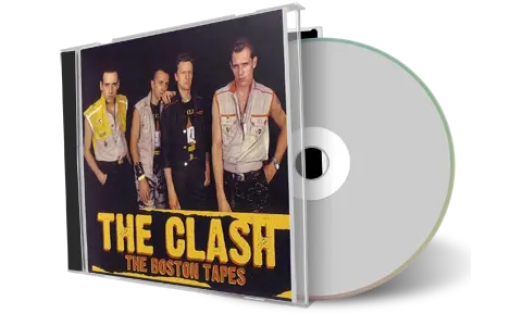 Front cover artwork of The Clash Compilation CD The Boston Tapes Soundboard