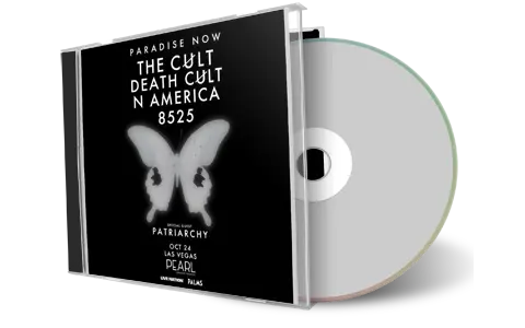 Front cover artwork of The Cult 2025-10-24 CD Las Vegas Audience