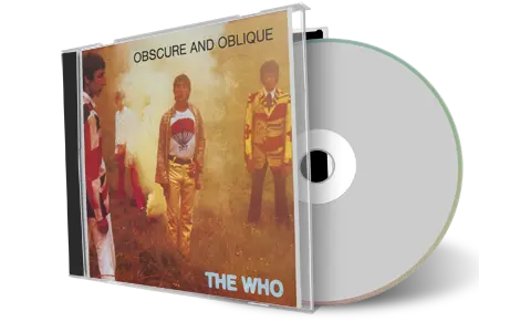 Front cover artwork of The Who Compilation CD Obscure And Oblique Soundboard
