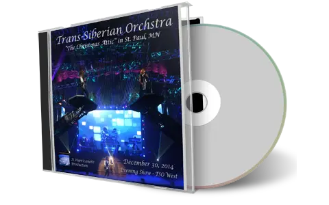 Front cover artwork of Trans Siberian Orchestra 2014-12-30 CD St  Paul Audience