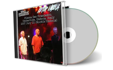 Front cover artwork of Van Der Graaf Generator 2007-07-22 CD Umbria Audience