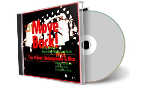Front cover artwork of Velvet Underground And Nico Compilation CD Move Back Audience