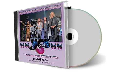 Front cover artwork of Yes 2024-09-21 CD Sendai Audience