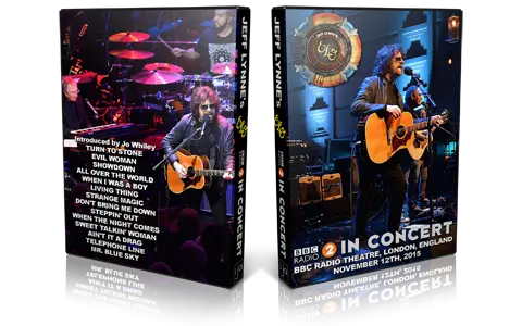 Artwork Cover of Jeff Lynnes ELO 2015-11-12 DVD BBC Radio Theatre Proshot