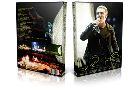 Artwork Cover of U2 2015-06-03 DVD Los Angeles Audience