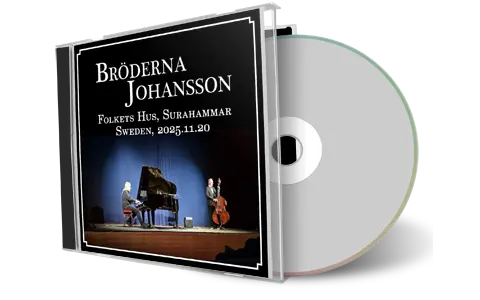 Front cover artwork of Broderna Johansson 2025-11-20 CD Surahammar Audience