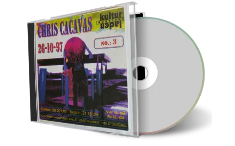 Front cover artwork of Cacavas 1997-10-26 CD Konstanz Audience