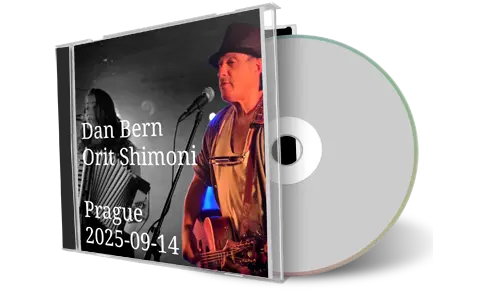 Front cover artwork of Dan Ben And Orit Shimoni 2025-09-14 CD Prague Soundboard
