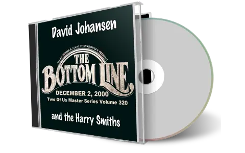 Front cover artwork of David Johansen And The Harry Smiths 2000-12-02 CD New York City Audience
