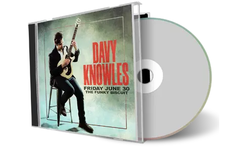 Front cover artwork of Davy Knowles 2023-06-30 CD Boca Raton Soundboard