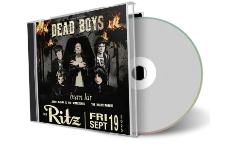 Front cover artwork of Dead Boys 2025-09-19 CD San Jose Audience