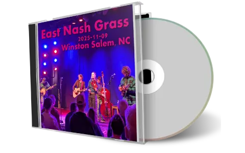 Front cover artwork of East Nash Grass 2025-11-09 CD Winston Salem Soundboard