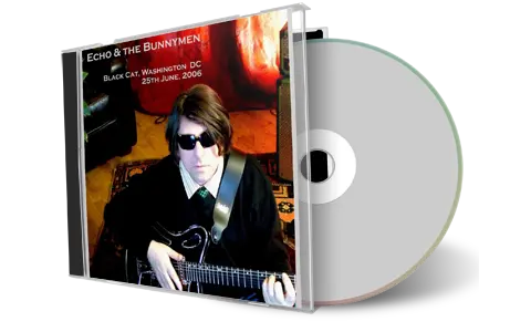 Front cover artwork of Echo And The Bunnymen 2006-06-25 CD Washington Audience