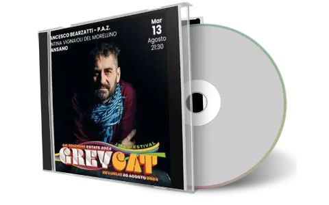 Front cover artwork of Francesco Bearzatti 2024-08-13 CD Grey Cat Festival Audience