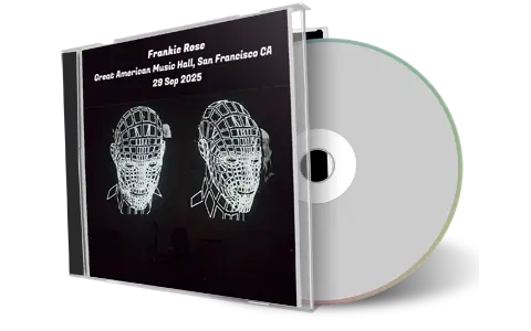 Front cover artwork of Frankie Rose 2025-09-30 CD San Francisco Audience