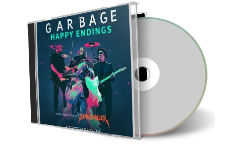 Front cover artwork of Garbage 2025-09-10 CD Nashville Audience