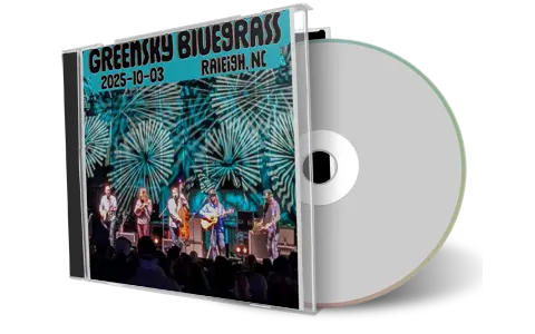 Front cover artwork of Greensky Bluegrass 2025-10-03 CD Raleigh Audience