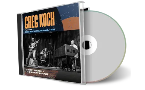 Front cover artwork of Greg Koch 2024-03-08 CD Boca Raton Soundboard