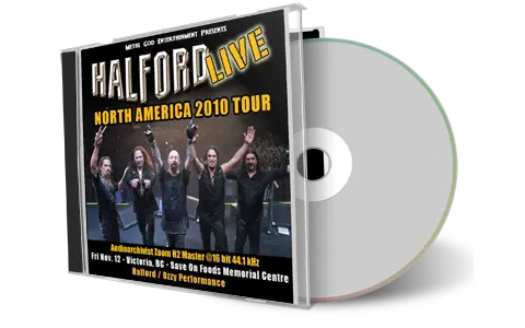 Front cover artwork of Halford 2010-11-12 CD Victoria Audience