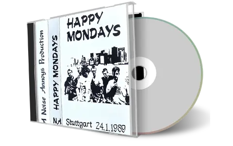 Front cover artwork of Happy Mondays 1989-01-24 CD Stuttgart Audience