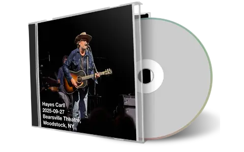 Front cover artwork of Hayes Carll 2025-09-27 CD Woodstock Audience