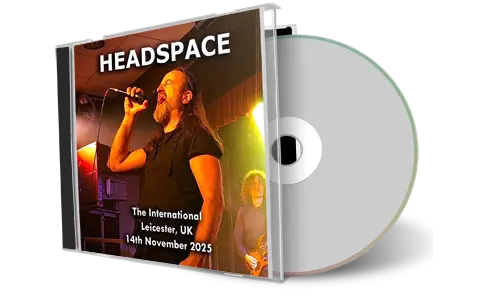 Front cover artwork of Headspace 2025-11-14 CD Leicester Audience