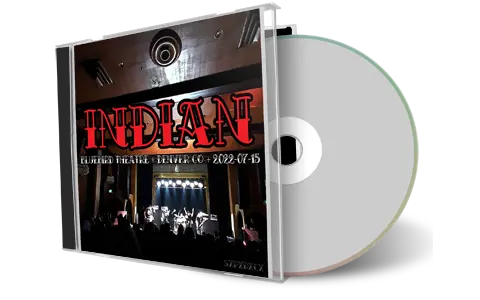 Front cover artwork of Indian 2022-07-15 CD Denver Audience