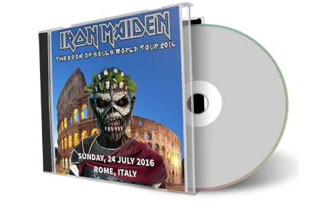 Front cover artwork of Iron Maiden 2016-07-24 CD Rome Audience