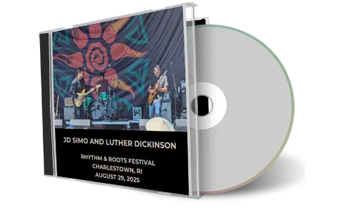 Front cover artwork of Jd Simo And Luther Dickinson 2025-08-29 CD Rhythm And Roots Festival Soundboard