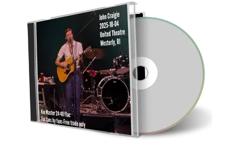 Front cover artwork of John Craigie 2025-10-04 CD Westerly Audience