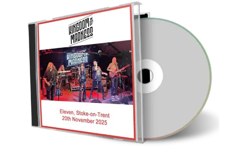 Front cover artwork of Kingdom Of Madness 2025-11-20 CD Stoke-On-Trent Audience