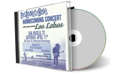 Front cover artwork of Los Lonely Boys 2015-04-11 CD San Angelo Audience